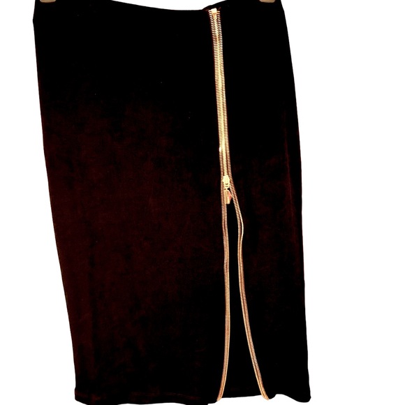 NWT Chico’s Travelers Zipper Detail Black Skirt - Picture 8 of 12